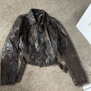 Pleather jacket
